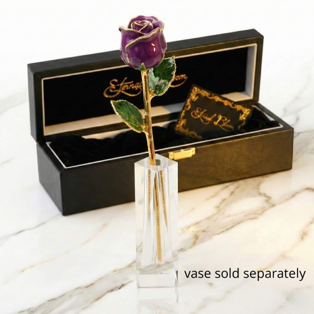 24K Gold Trimmed Eternal Bud