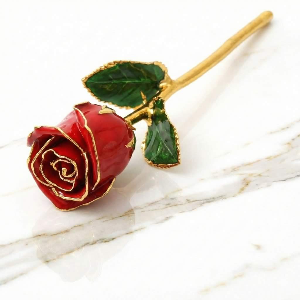 24K Gold Trimmed Eternal Bud