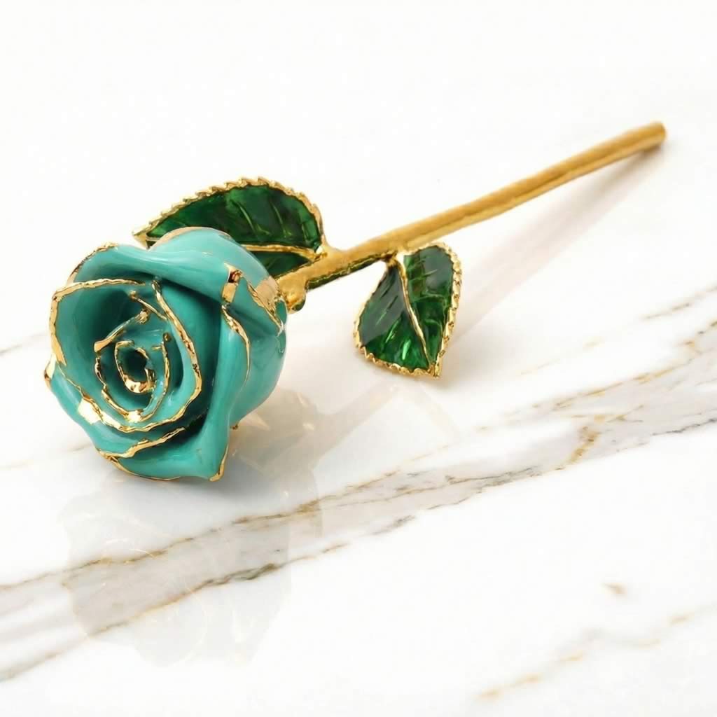 24K Gold Trimmed Eternal Bud